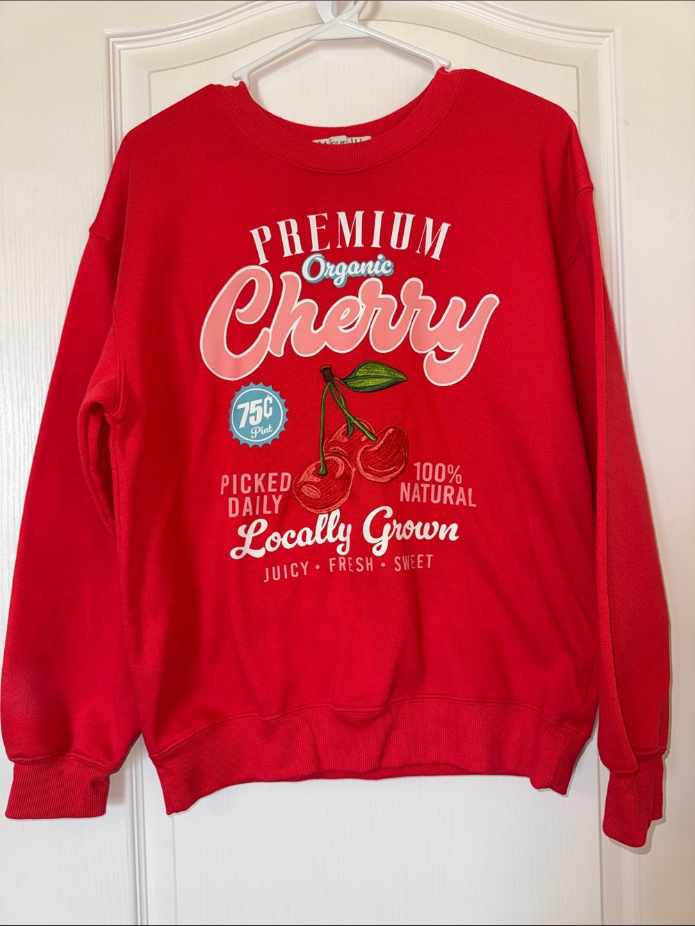 Cherry Sweatshirt - Size S
